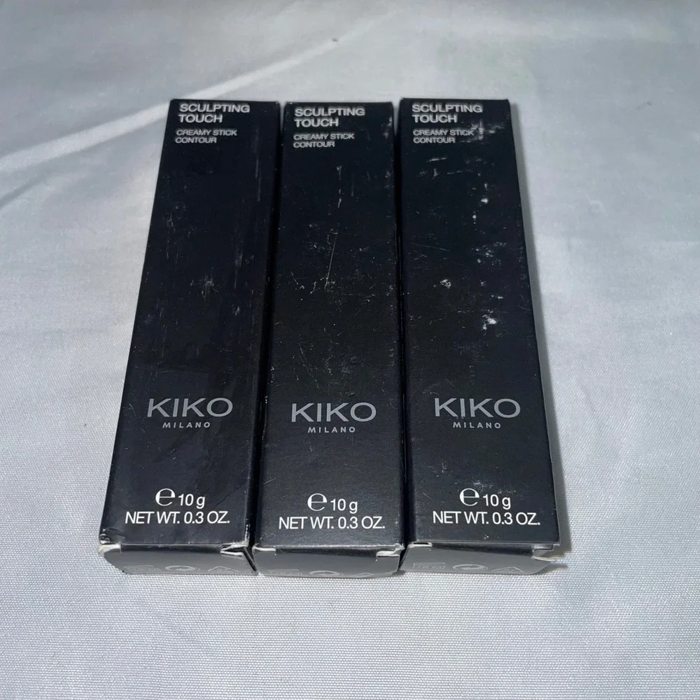 Kiko Milano Sculpting Touch Creamy Stick Contour‎ 10g 0.3oz Lot of 3